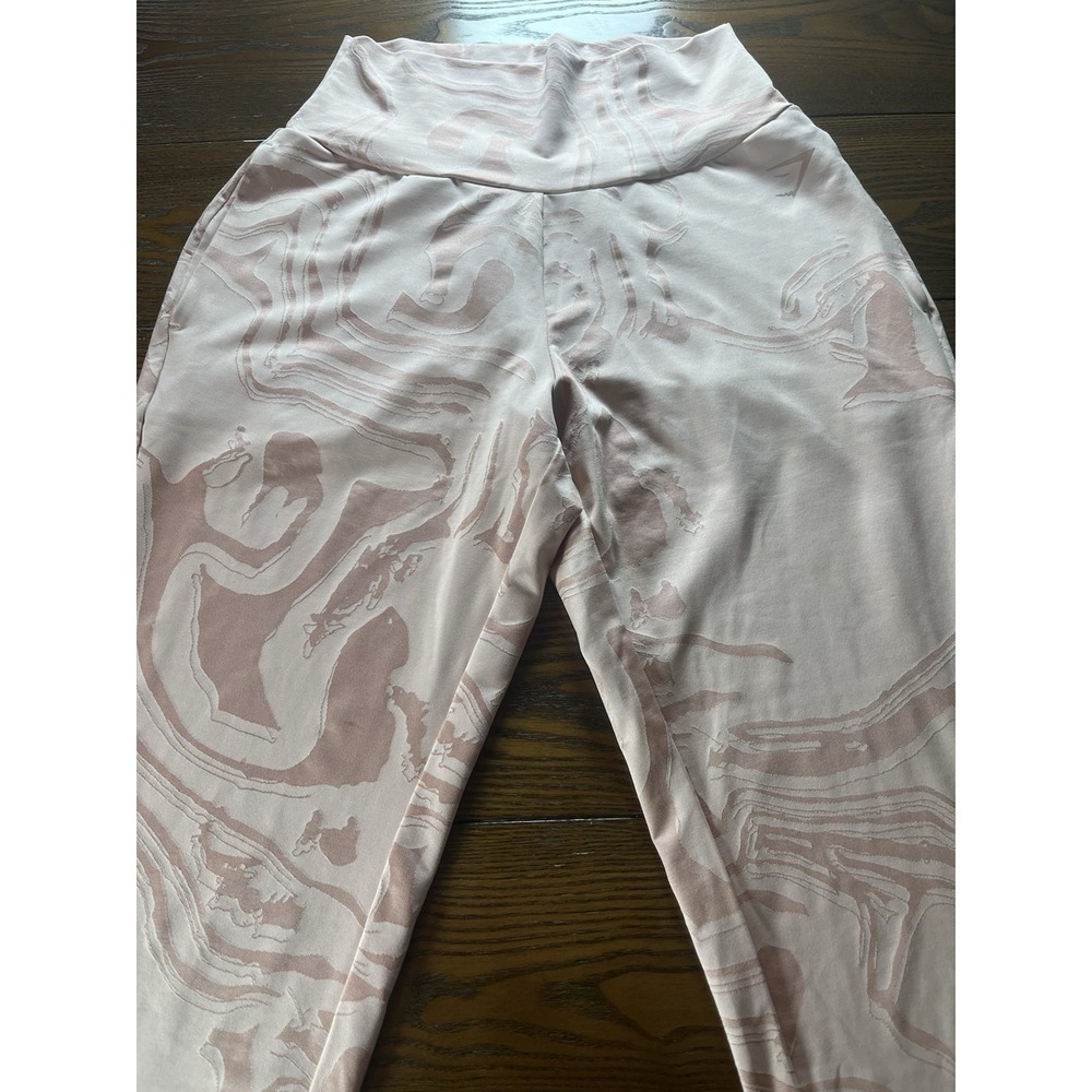 Gymshark Adapt Camo Yoga Gym Leggings Stretch High Waist Light Pink Size Small